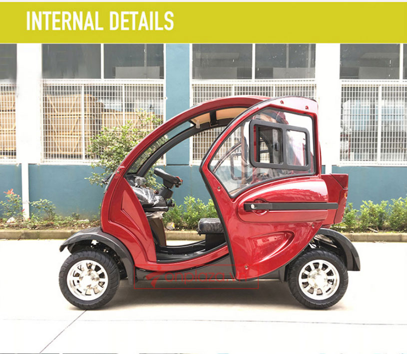 Xe điện 4 bánh kiểu dáng ô tô mini tiện lợi, phong cách thời trang TM061