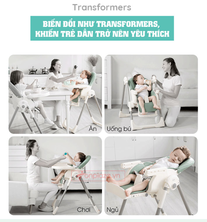 Ghế ăn thư giãn cao cấp dành cho bé có thể tháo lắp dễ dàng XĐ026
