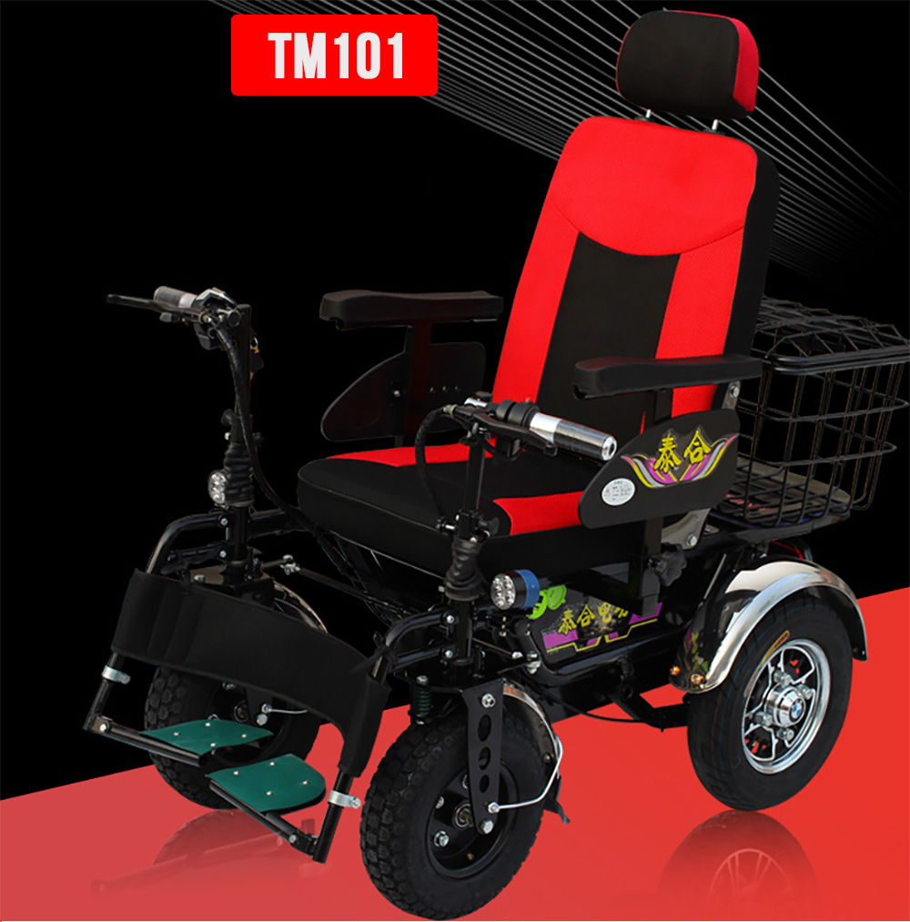 Xe lăn điện bốn bánh đa chức năng cao cấp TM101